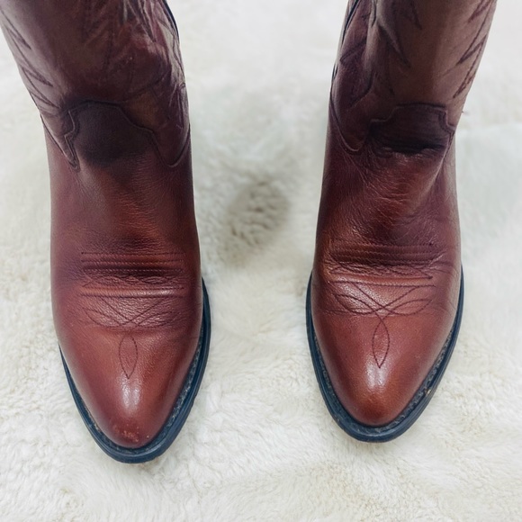 Old West Women’s size 7 western cowboy boots - Picture 3 of 8